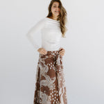 Boho Skirt Brown - AB ESSENTIALS