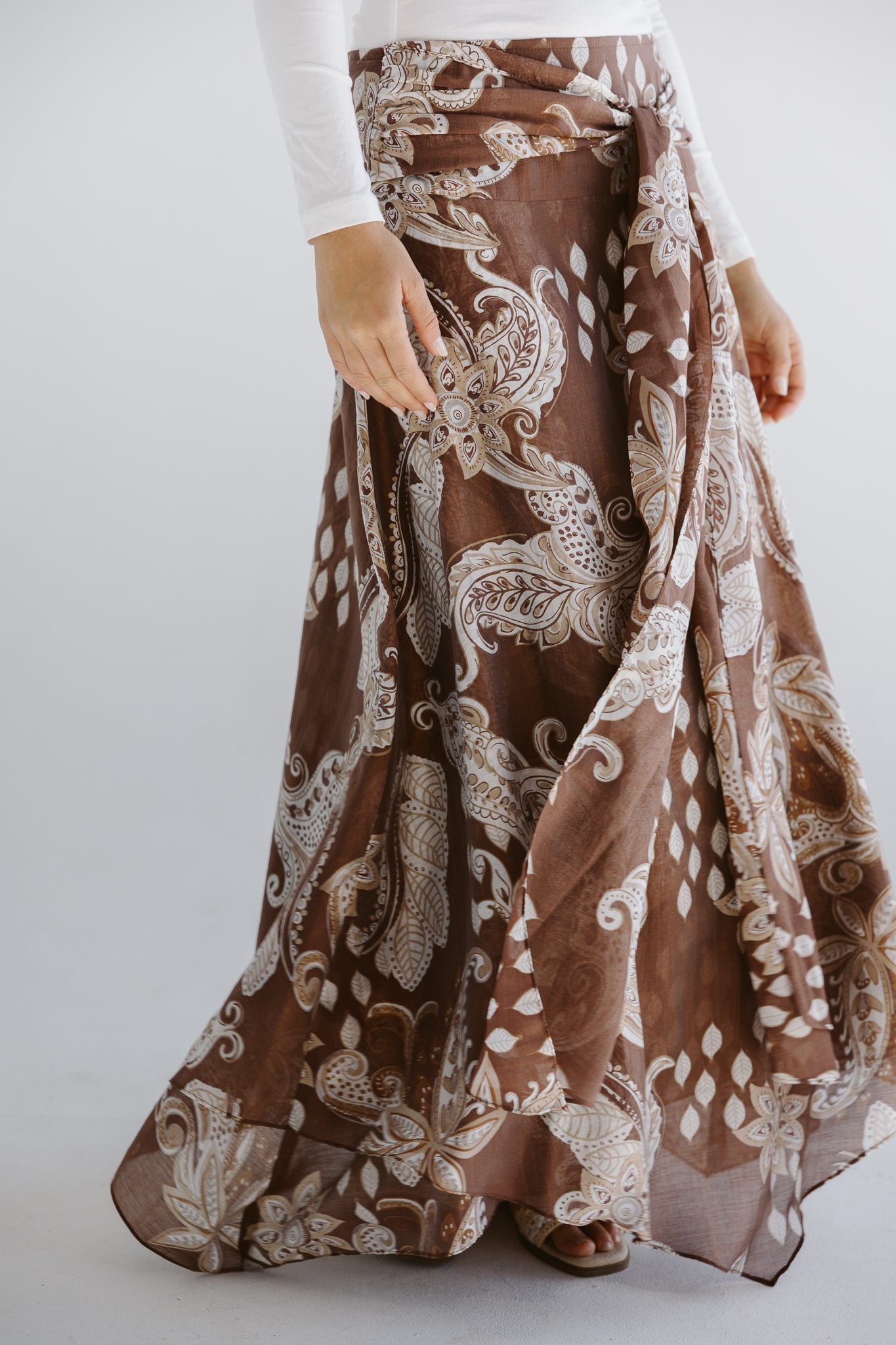 Boho Skirt Brown - AB ESSENTIALS