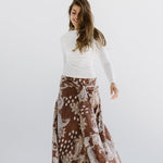 Boho Skirt Brown - AB ESSENTIALS