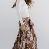 Boho Skirt Brown - AB ESSENTIALS