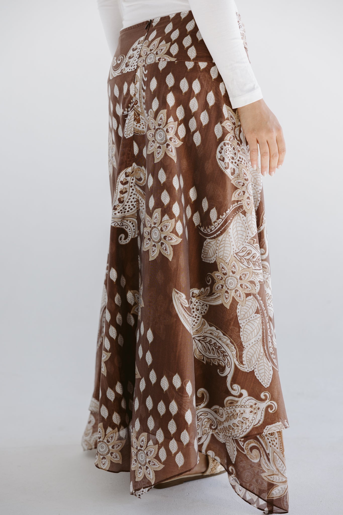 Boho Skirt Brown - AB ESSENTIALS