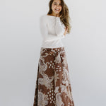 Boho Skirt Brown - AB ESSENTIALS