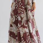 Boho Skirt Burgundy - AB ESSENTIALS