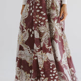 Boho Skirt Burgundy - AB ESSENTIALS