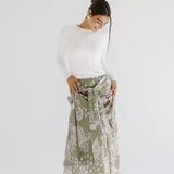 Boho Skirt Olive - AB ESSENTIALS