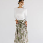 Boho Skirt Olive - AB ESSENTIALS