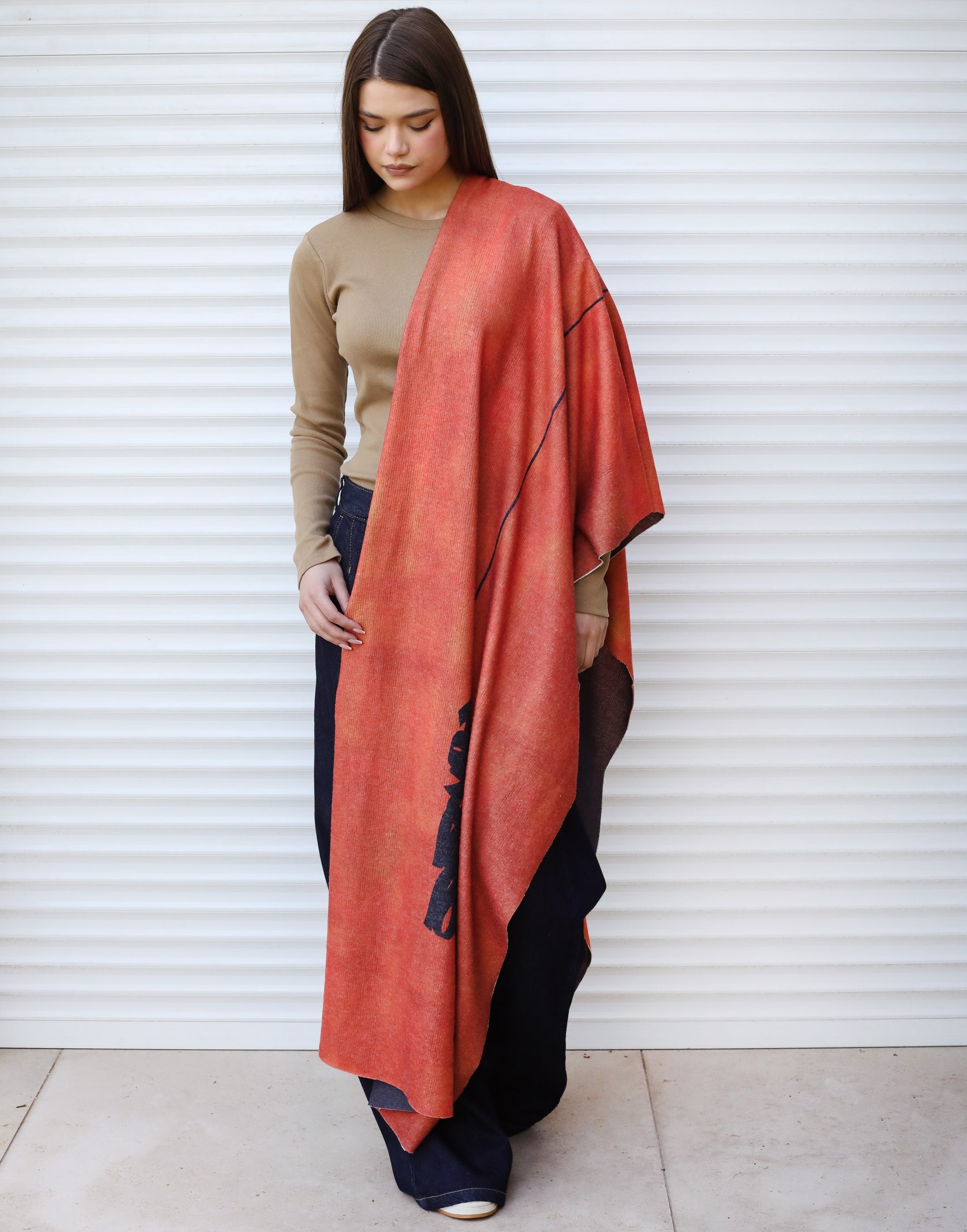 Bold Wool Shawl - AB ESSENTIALS