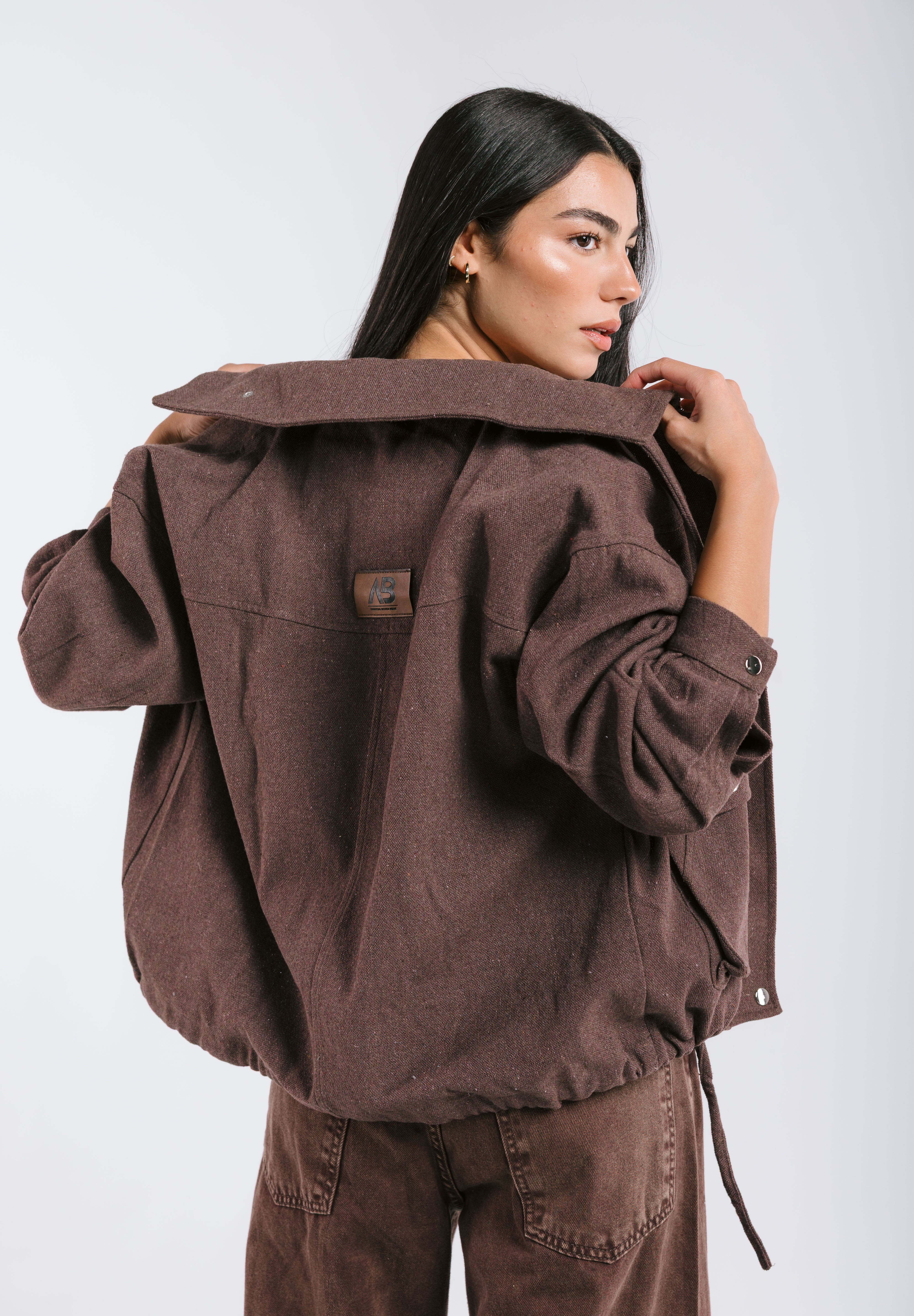 EGY Nile Jacket Brown - AB ESSENTIALS