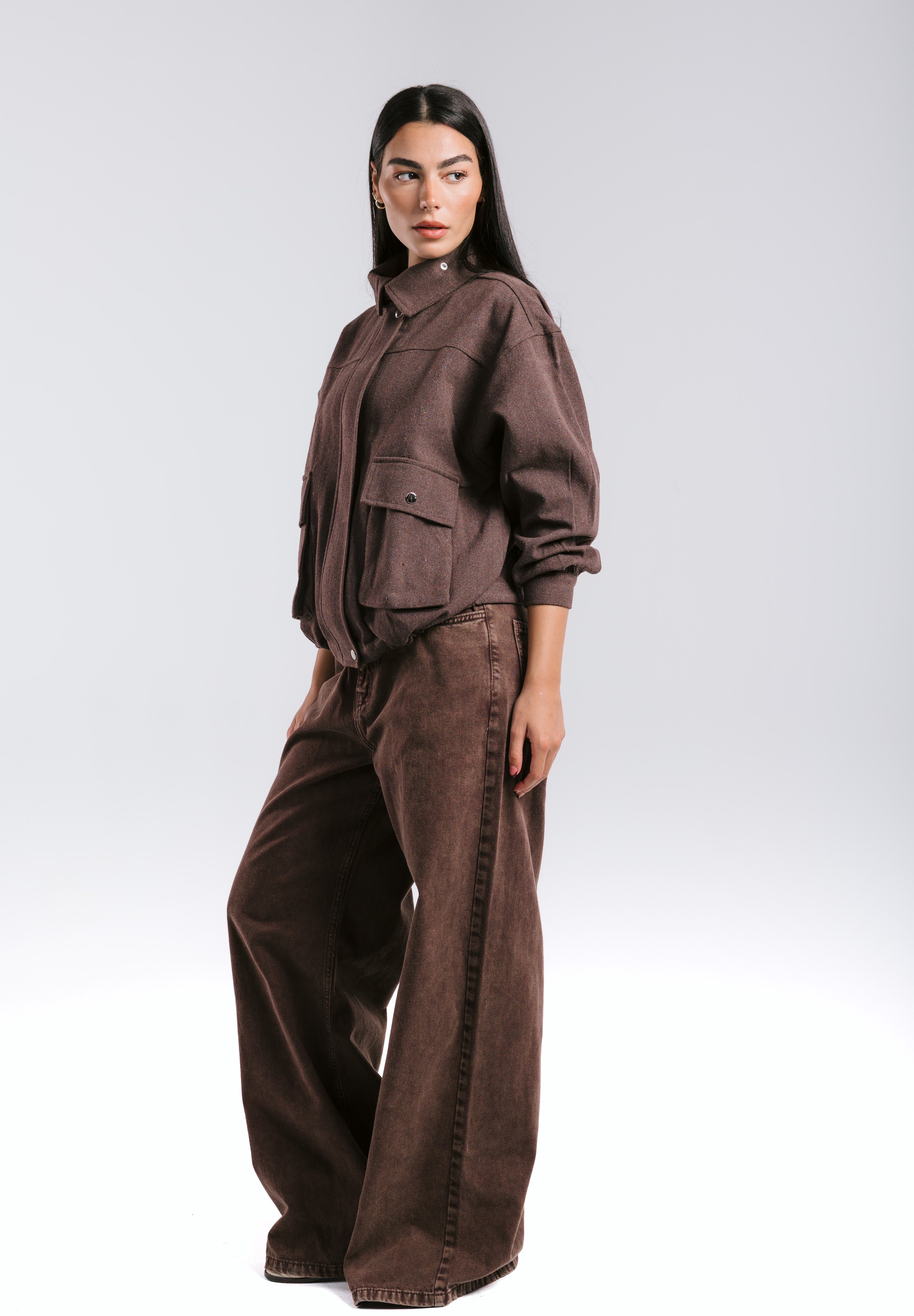 EGY Nile Jacket Brown - AB ESSENTIALS