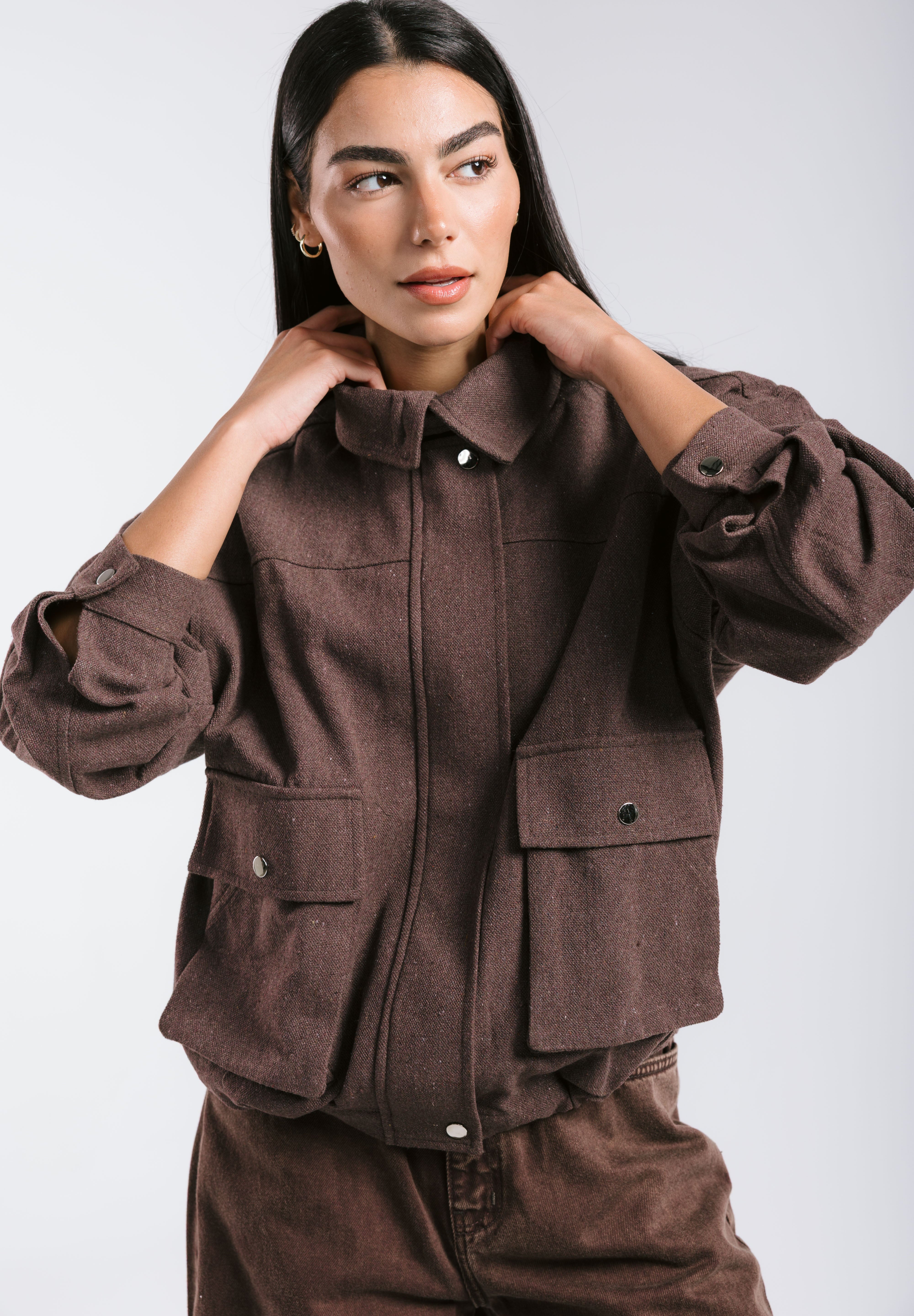 EGY Nile Jacket Brown - AB ESSENTIALS