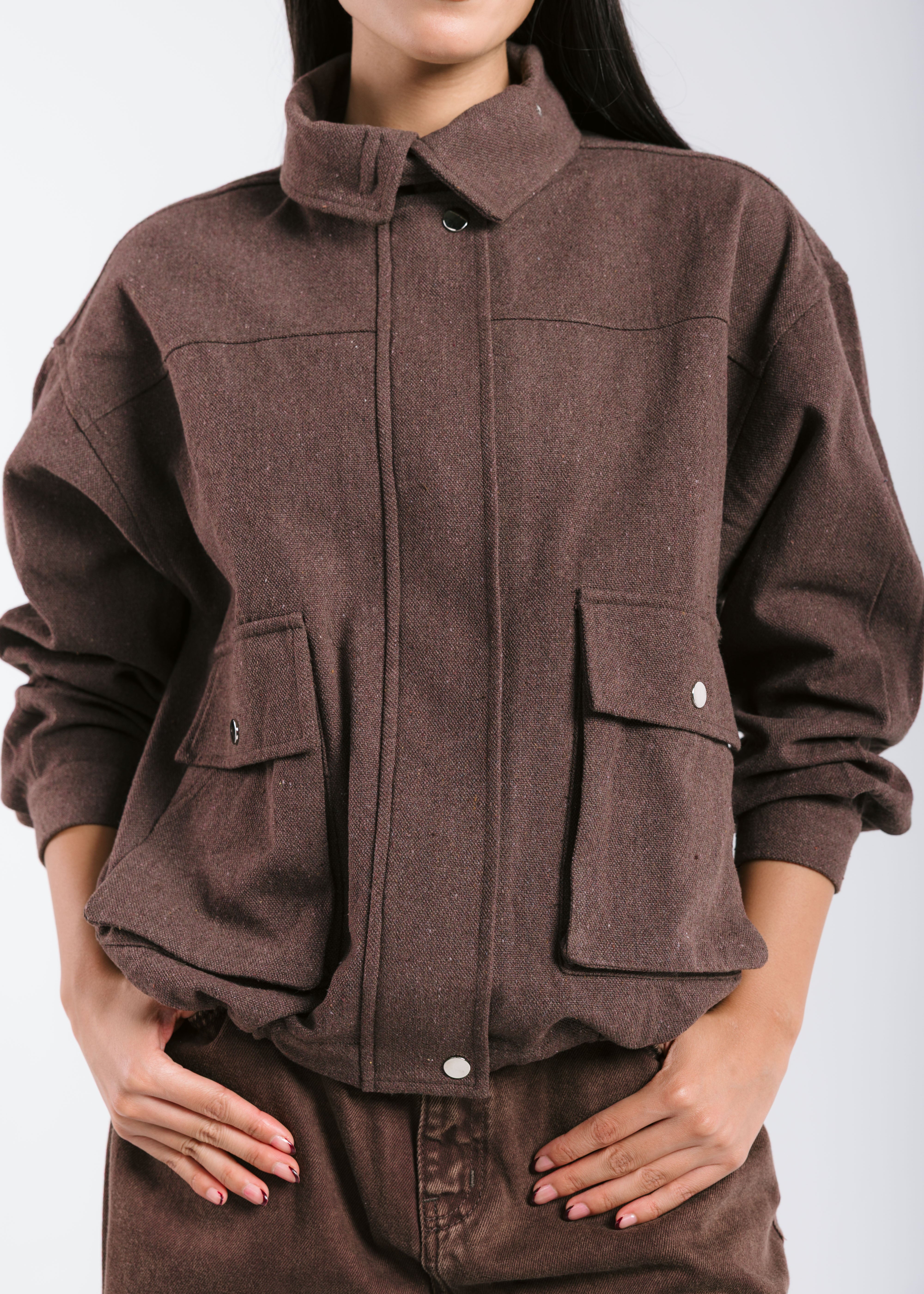 EGY Nile Jacket Brown - AB ESSENTIALS