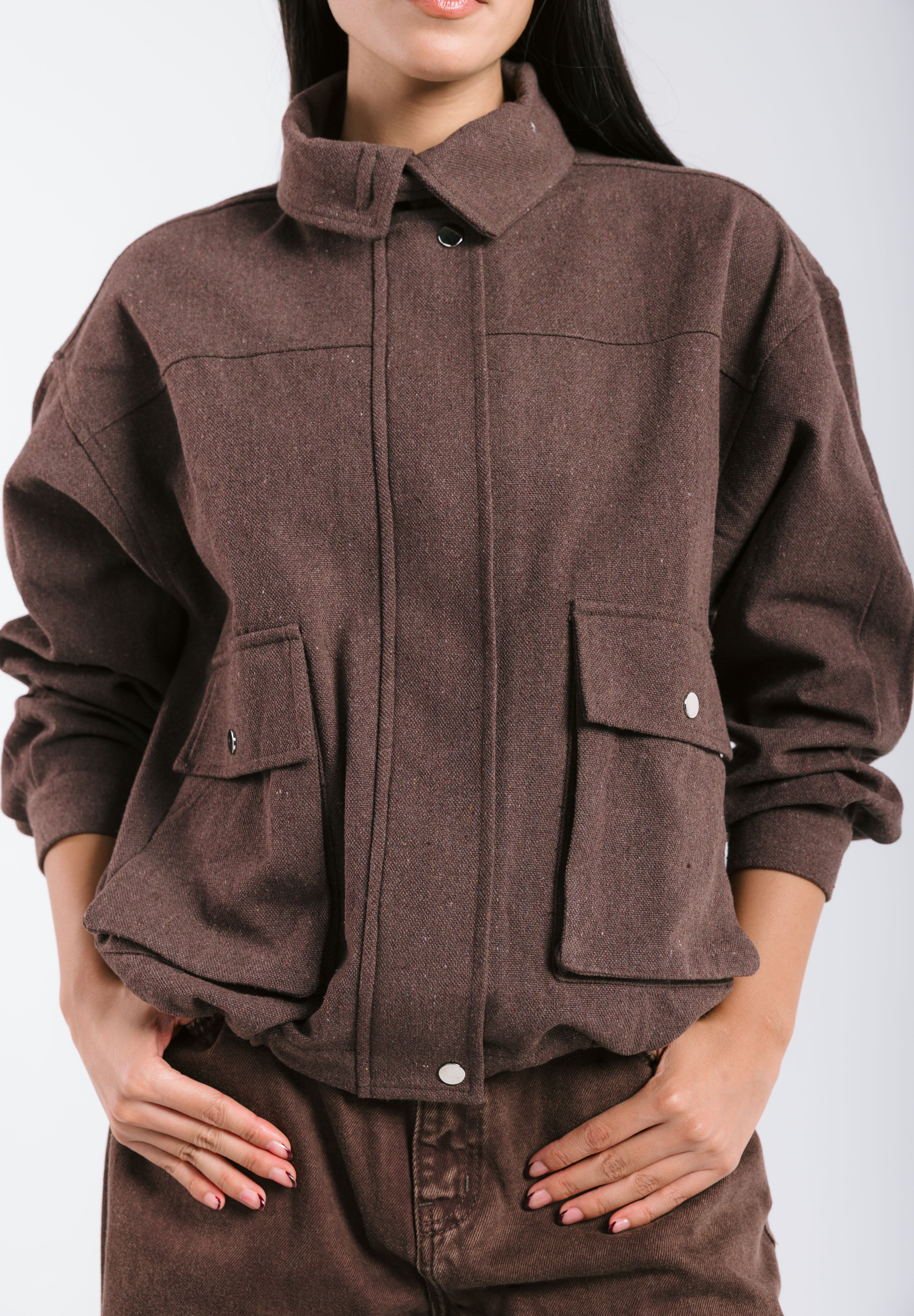EGY Nile Jacket Brown - AB ESSENTIALS