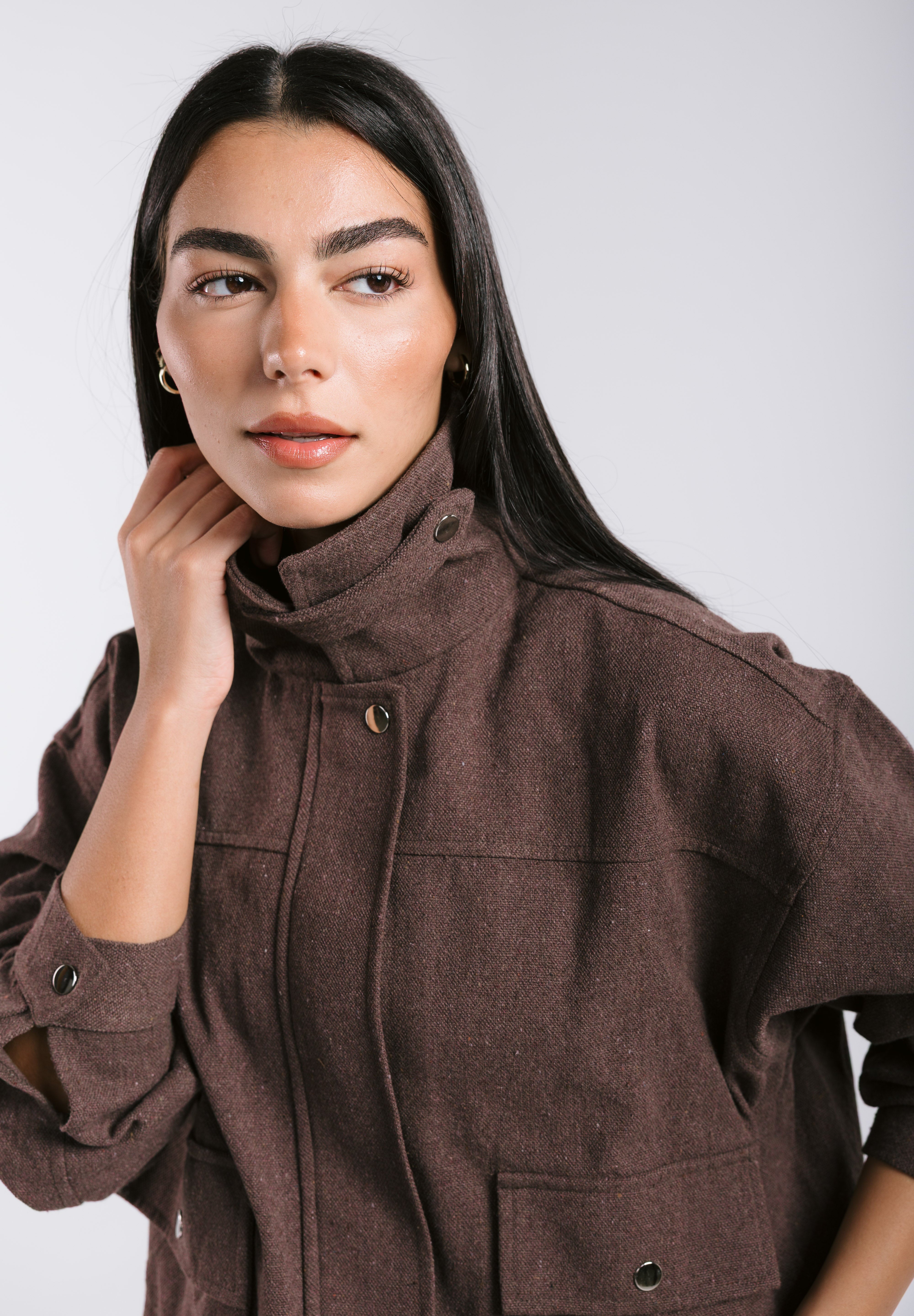 EGY Nile Jacket Brown - AB ESSENTIALS