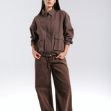 EGY Nile Jacket Brown - AB ESSENTIALS