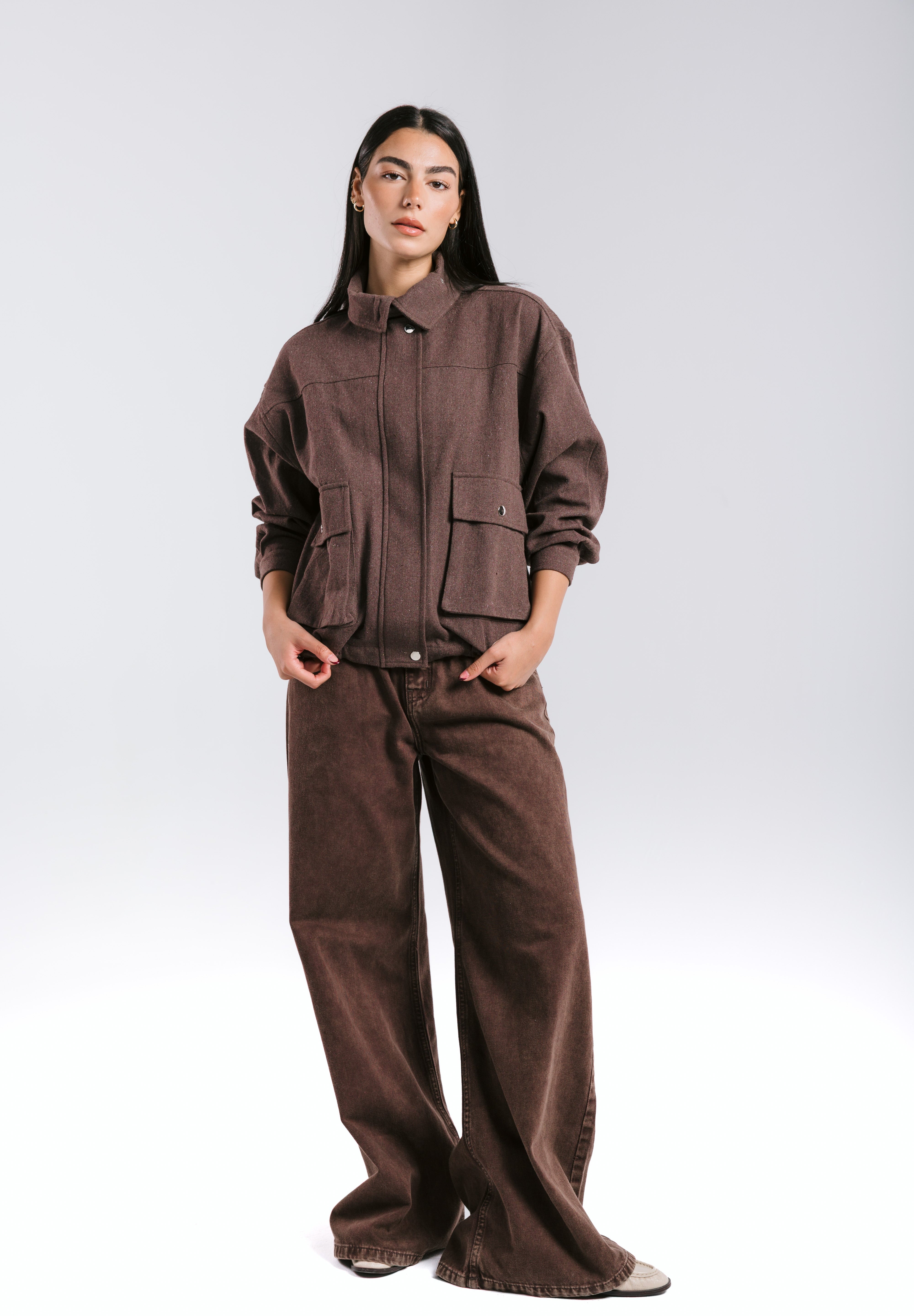 EGY Nile Jacket Brown - AB ESSENTIALS