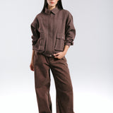 EGY Nile Jacket Brown - AB ESSENTIALS