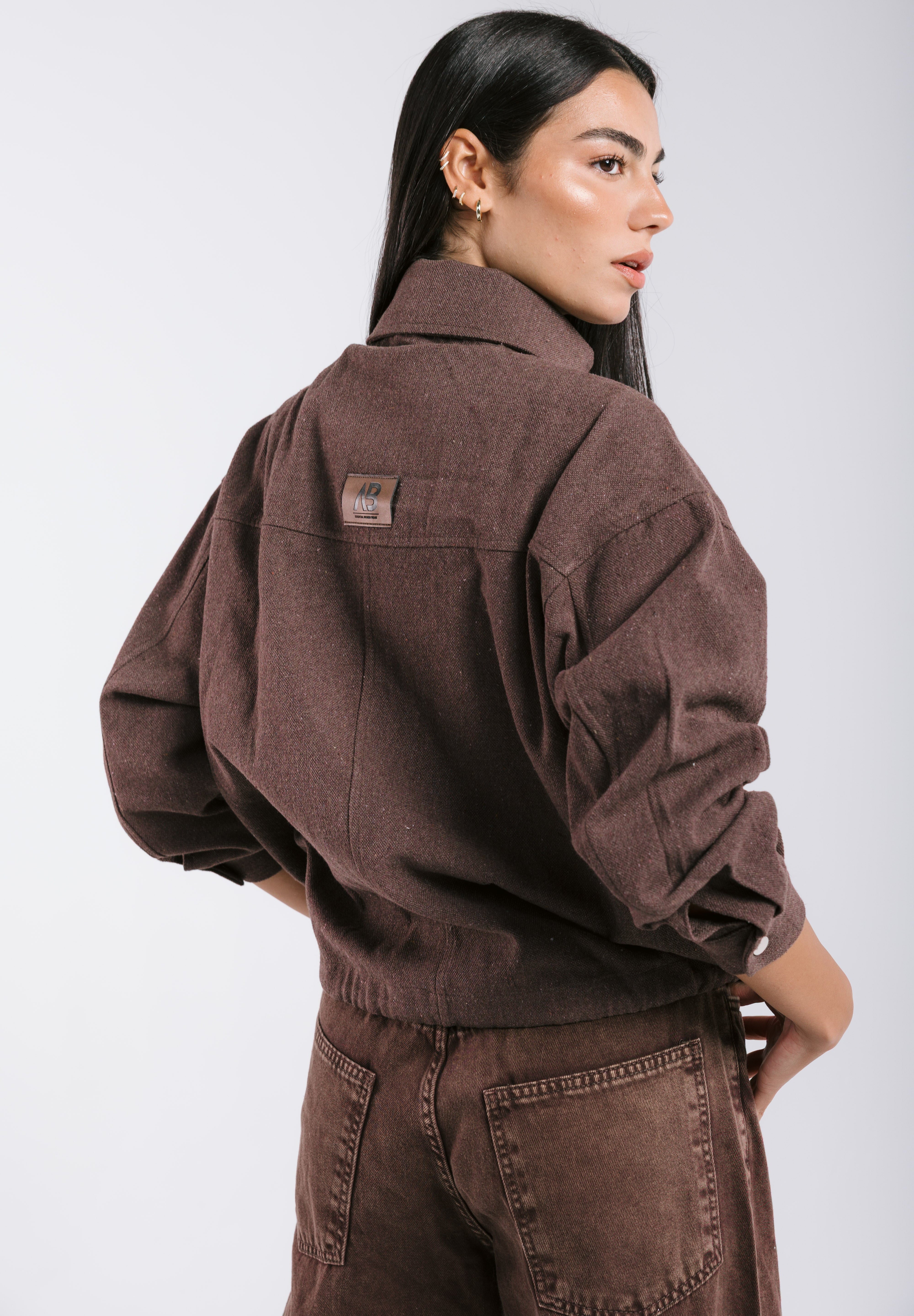 EGY Nile Jacket Brown - AB ESSENTIALS