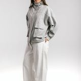 EGY Nile Jacket Grey - AB ESSENTIALS