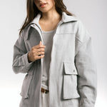 EGY Nile Jacket Grey - AB ESSENTIALS