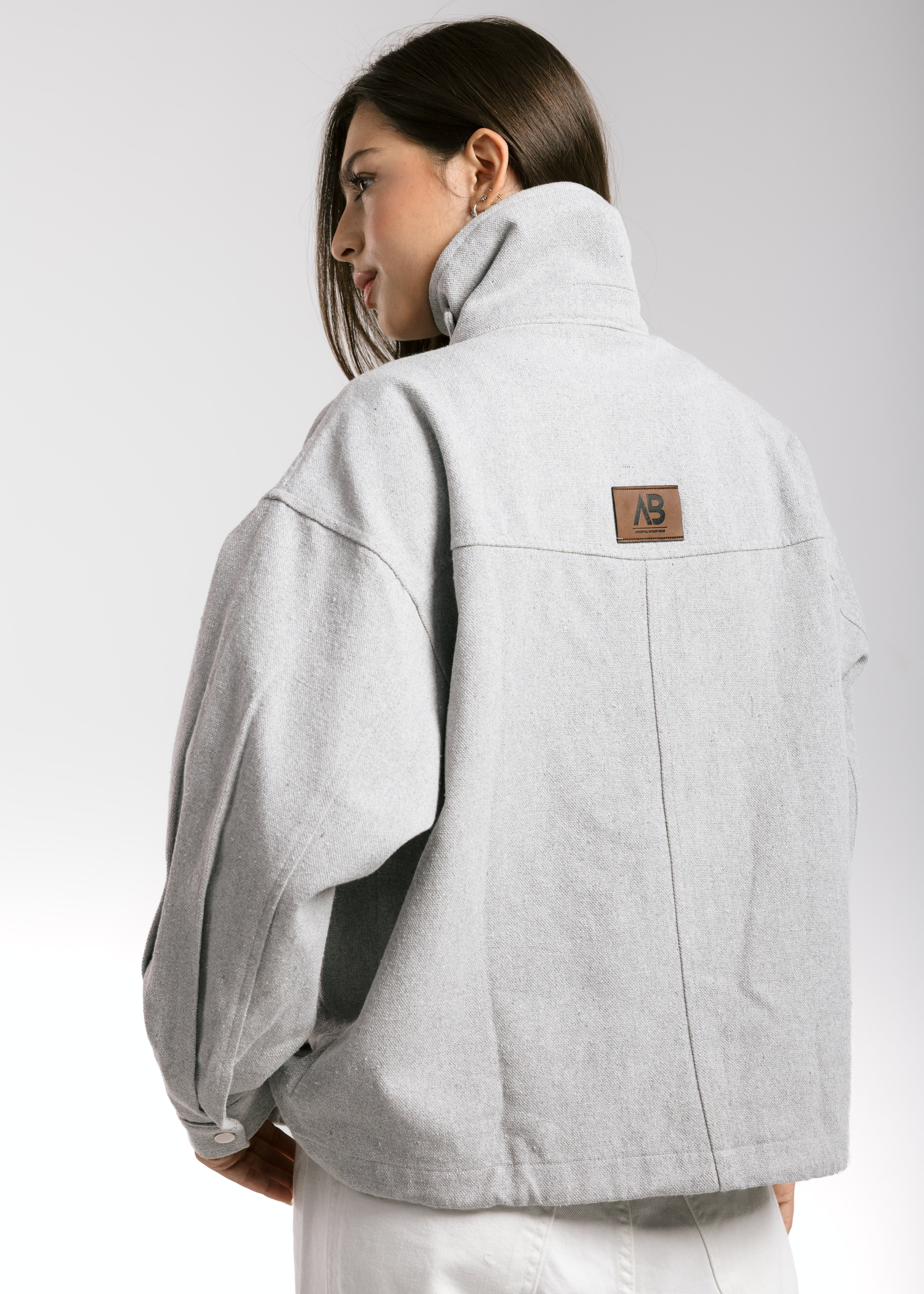 EGY Nile Jacket Grey - AB ESSENTIALS