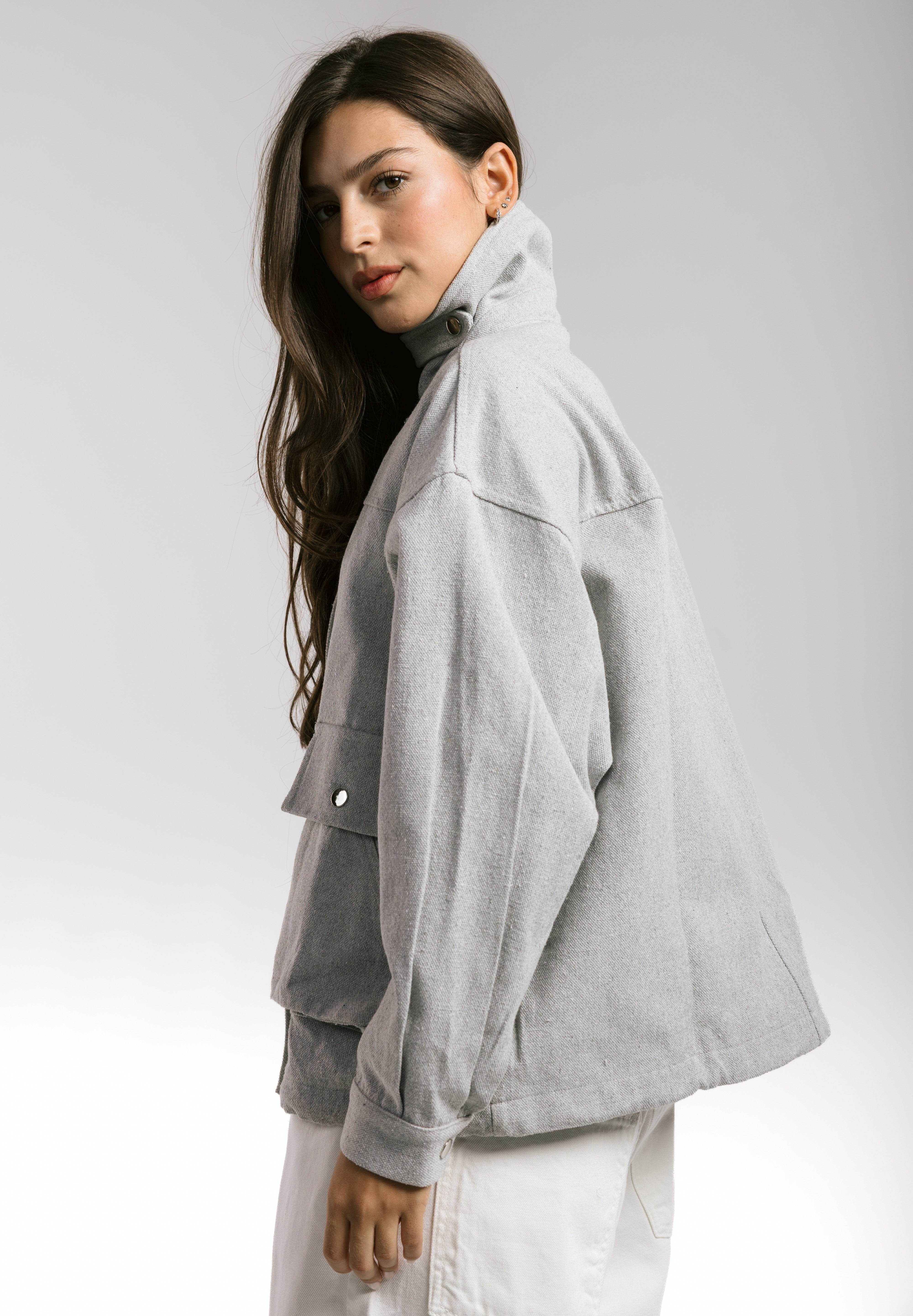 EGY Nile Jacket Grey - AB ESSENTIALS