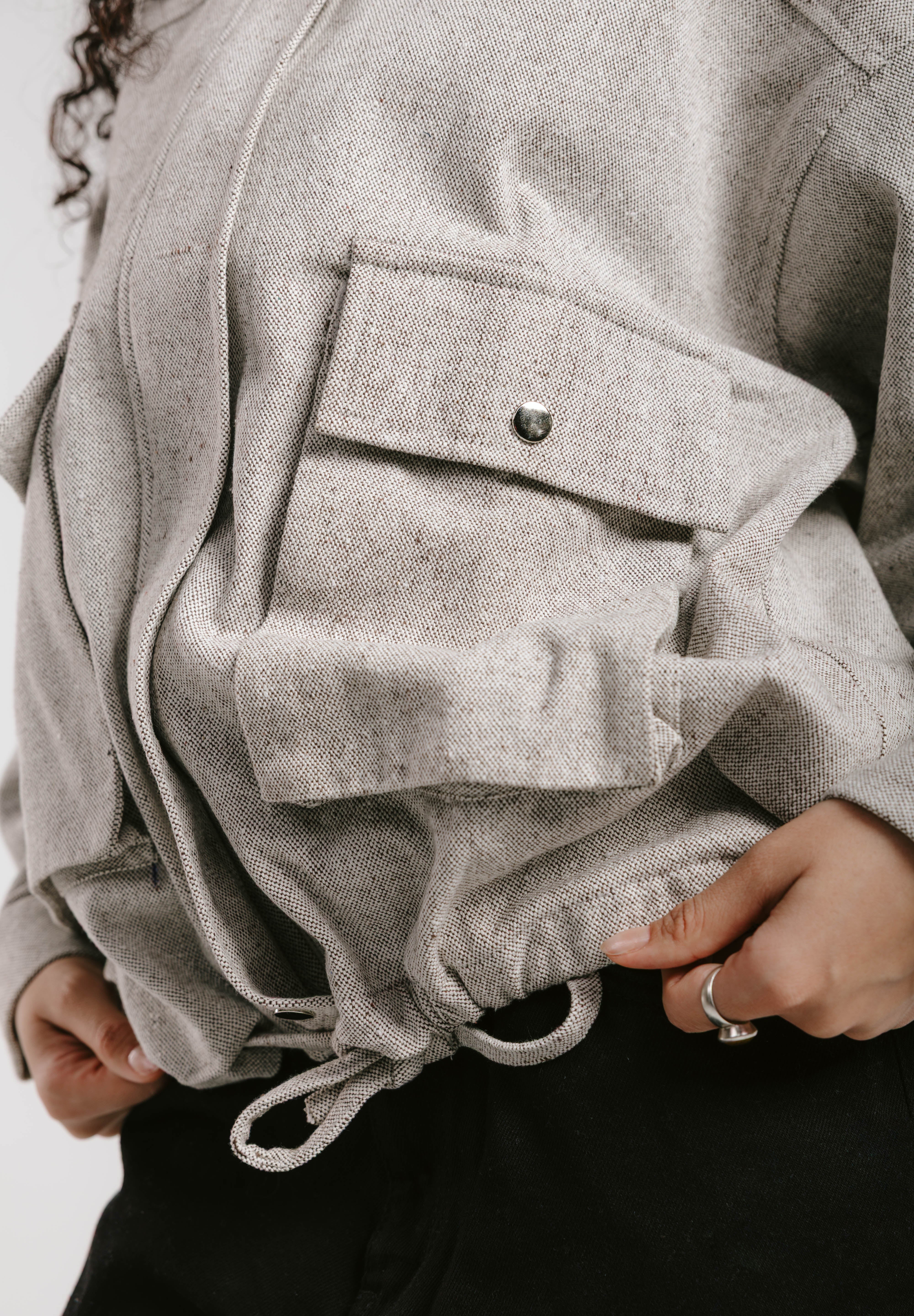 EGY Nile Jacket Latte - AB ESSENTIALS