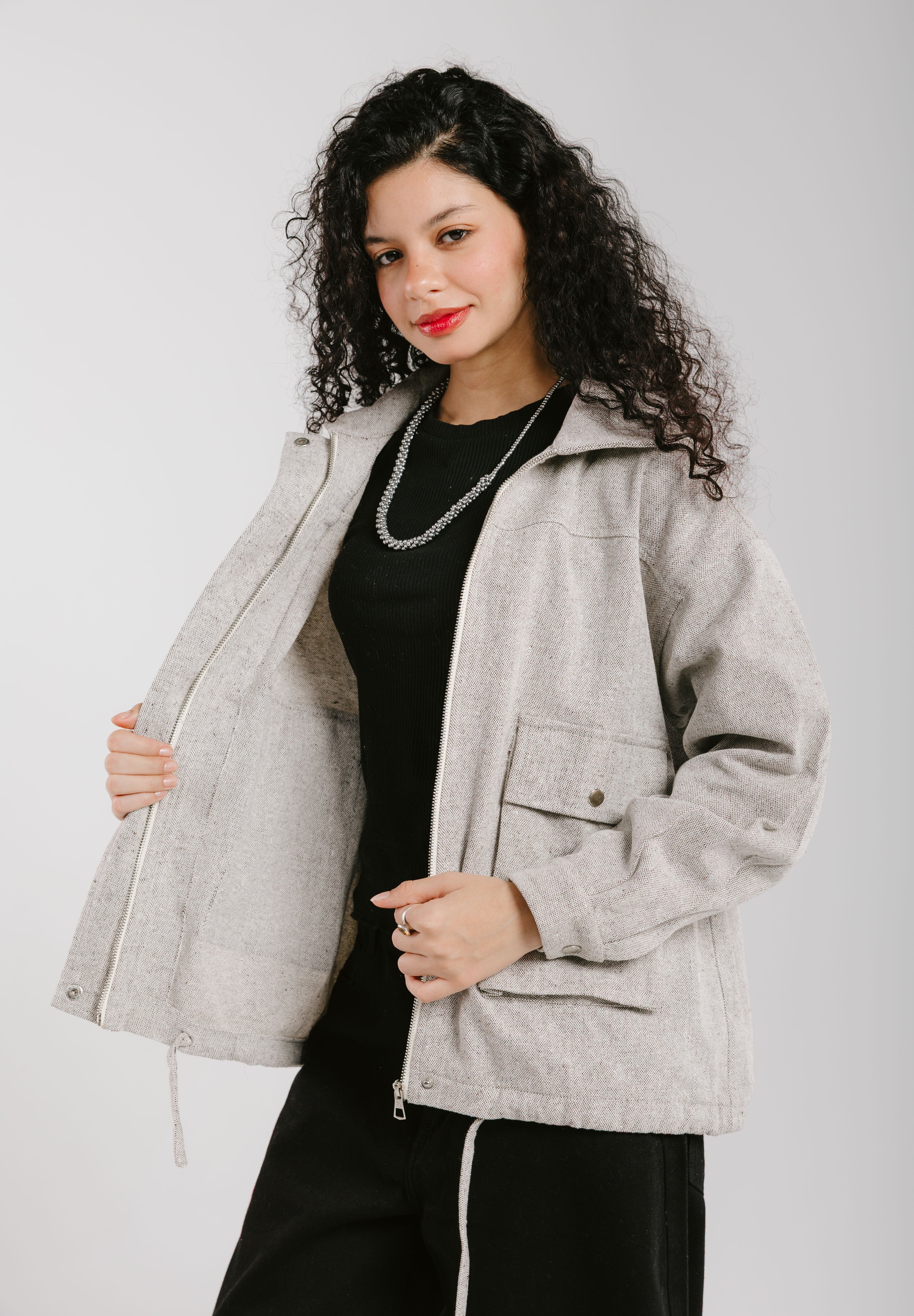 EGY Nile Jacket Latte - AB ESSENTIALS