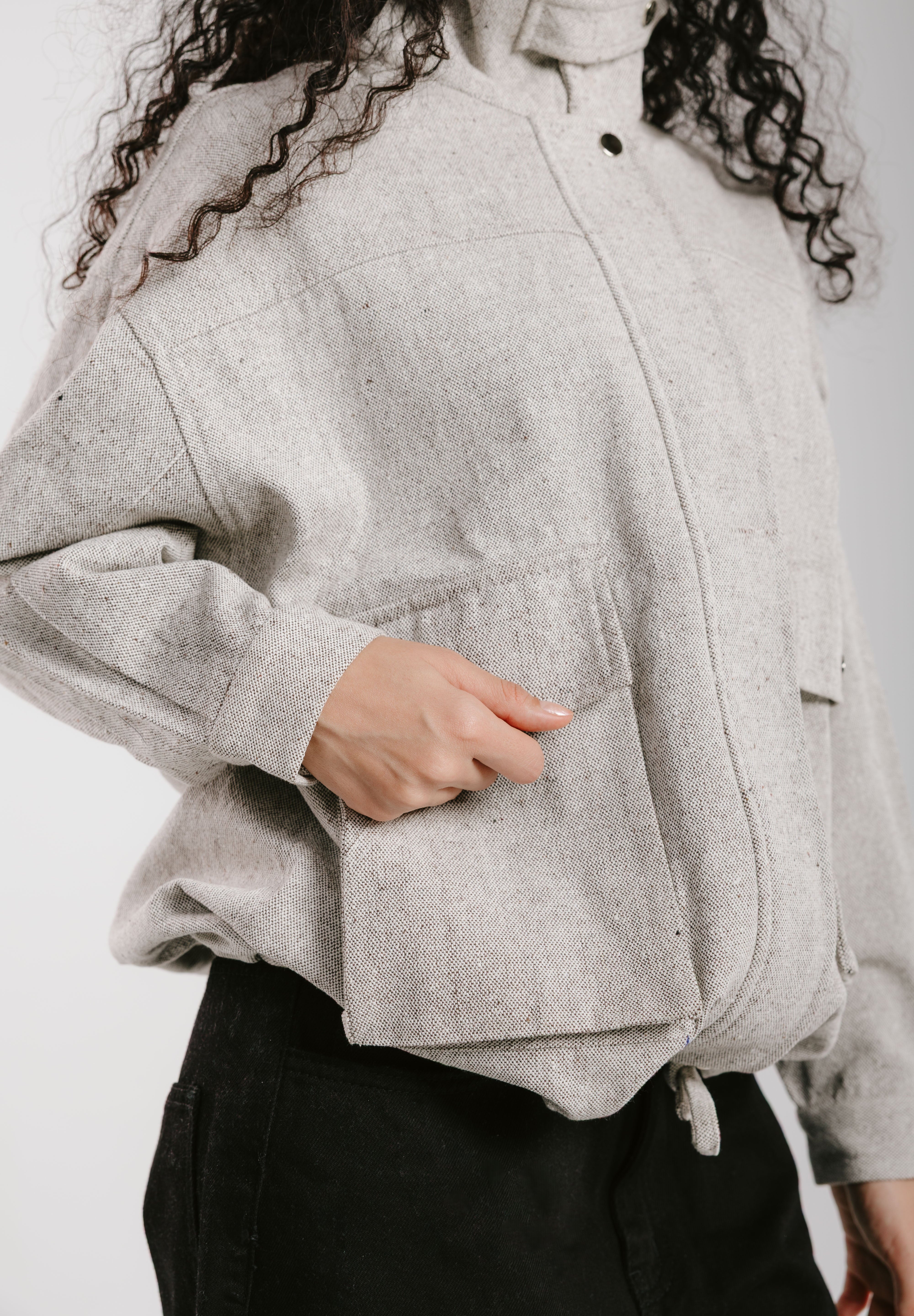 EGY Nile Jacket Latte - AB ESSENTIALS
