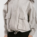 EGY Nile Jacket Latte - AB ESSENTIALS