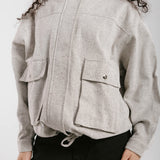 EGY Nile Jacket Latte - AB ESSENTIALS