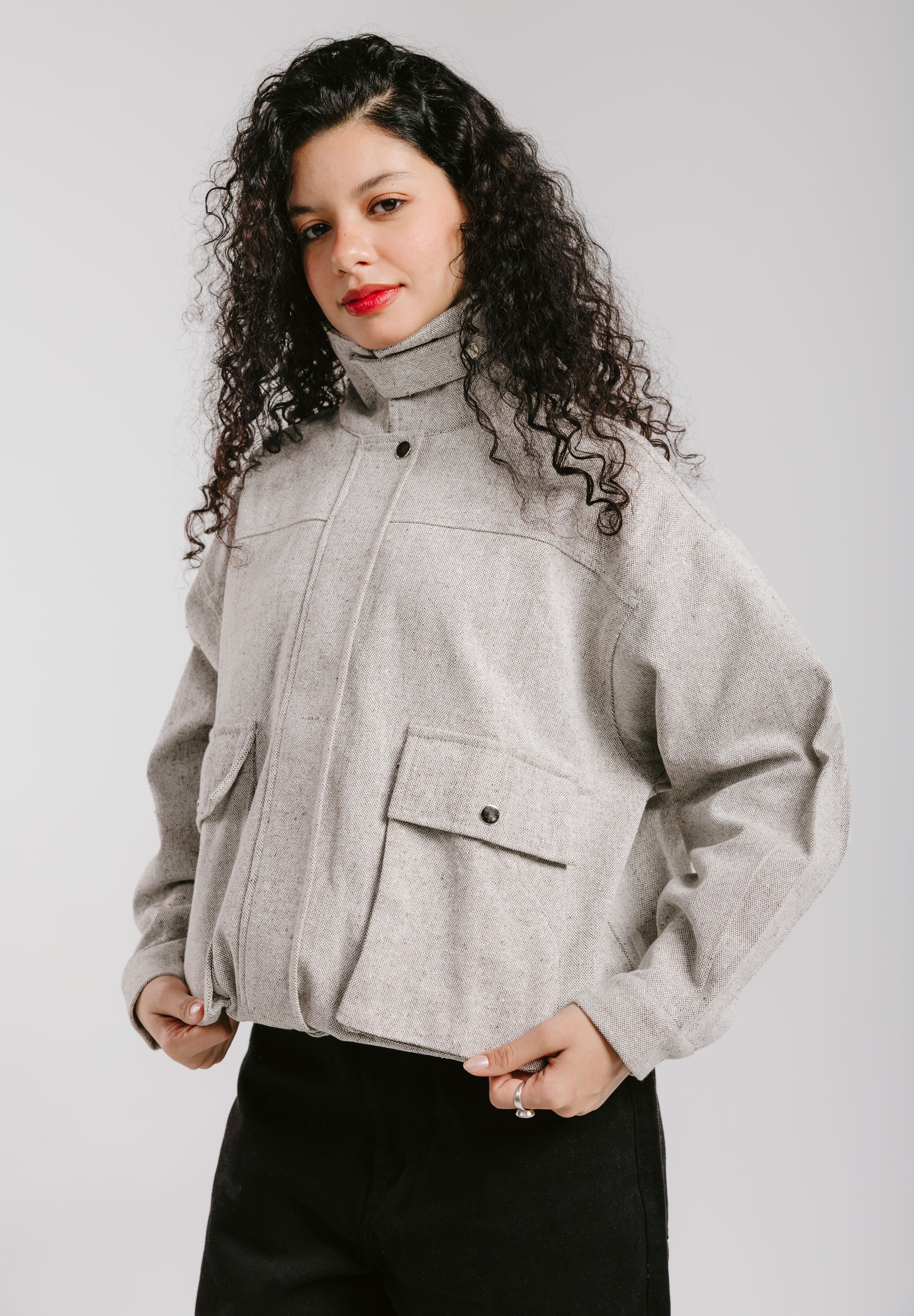 EGY Nile Jacket Latte - AB ESSENTIALS
