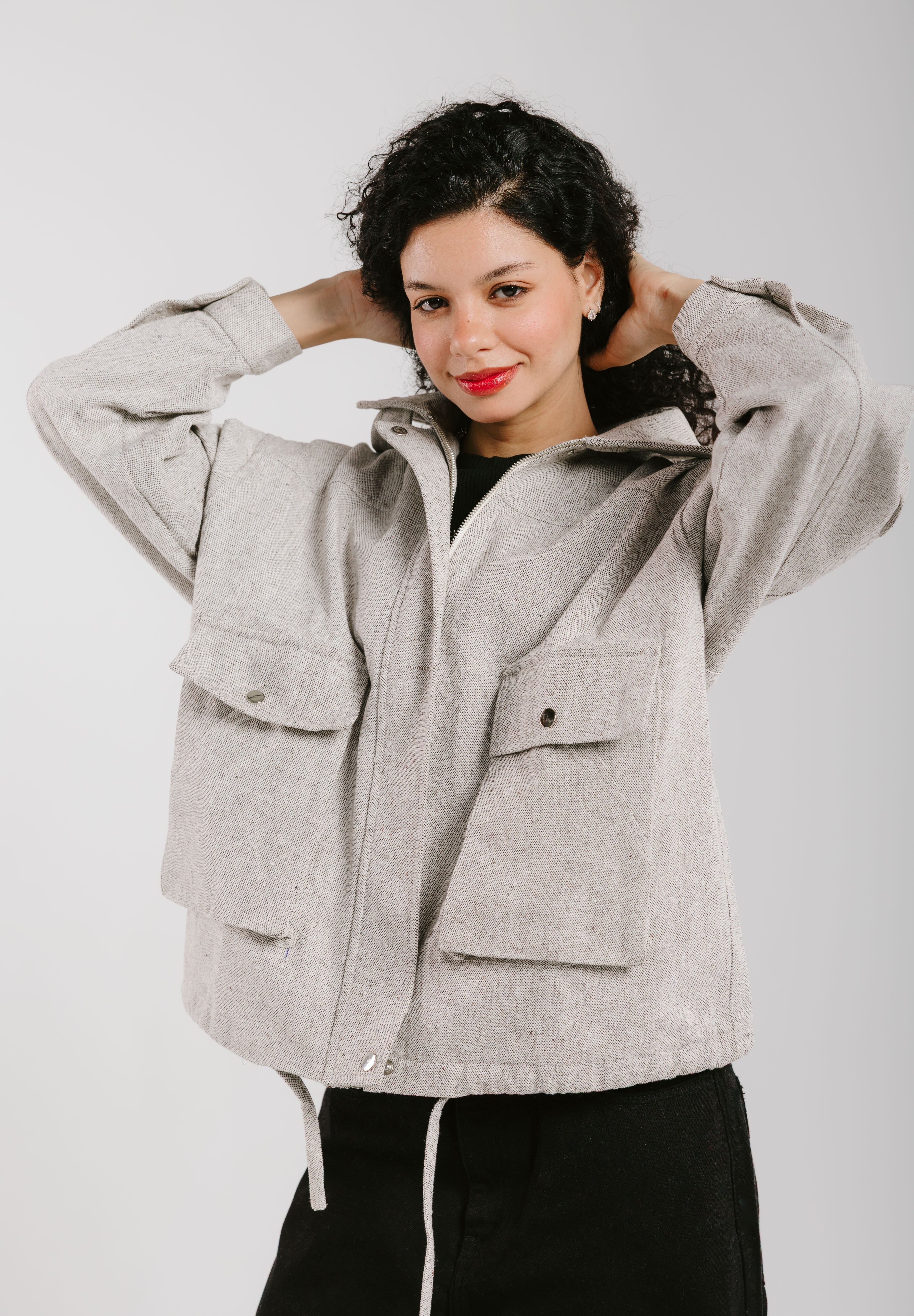 EGY Nile Jacket Latte - AB ESSENTIALS