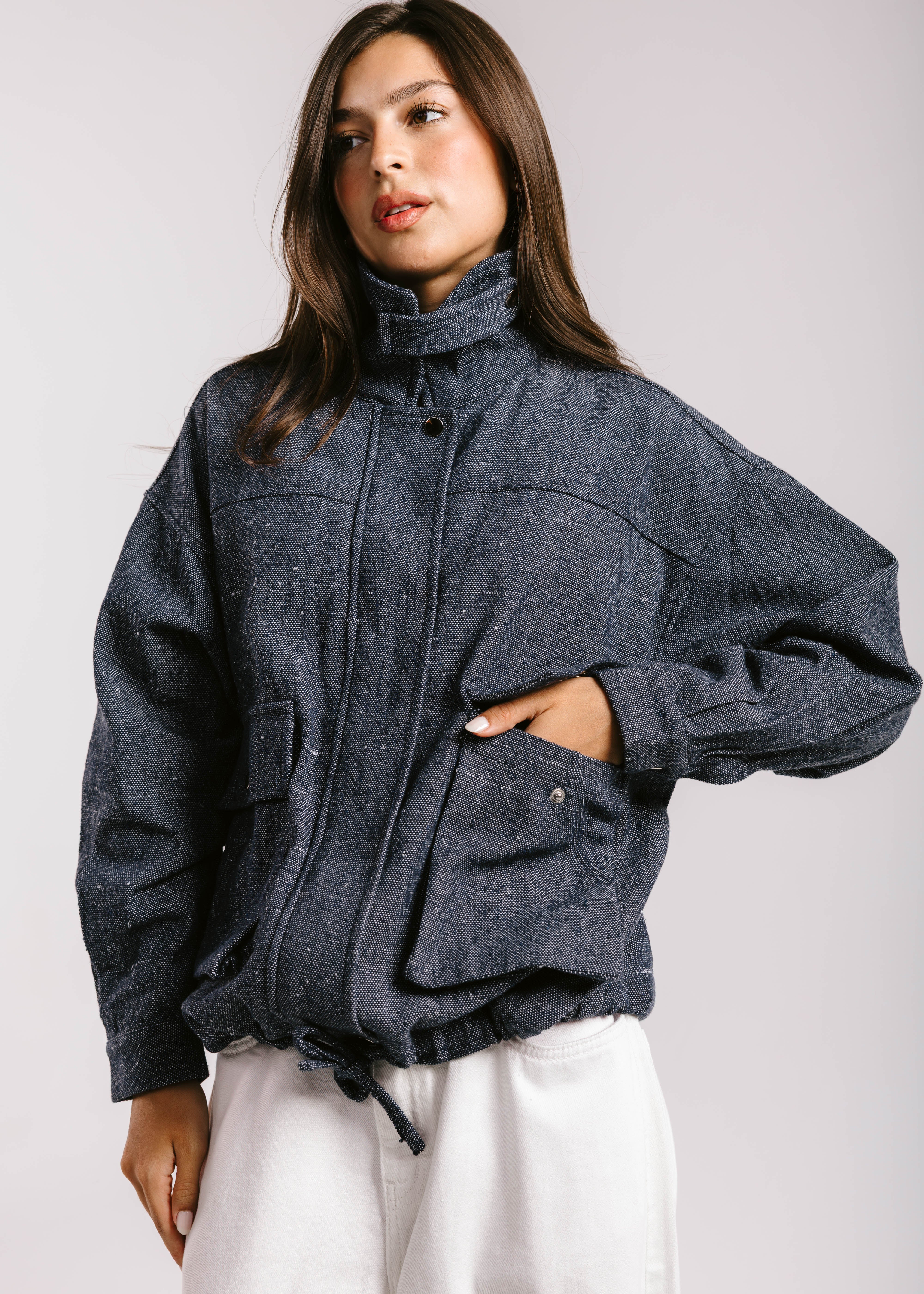 EGY Nile Jacket Navy - AB ESSENTIALS