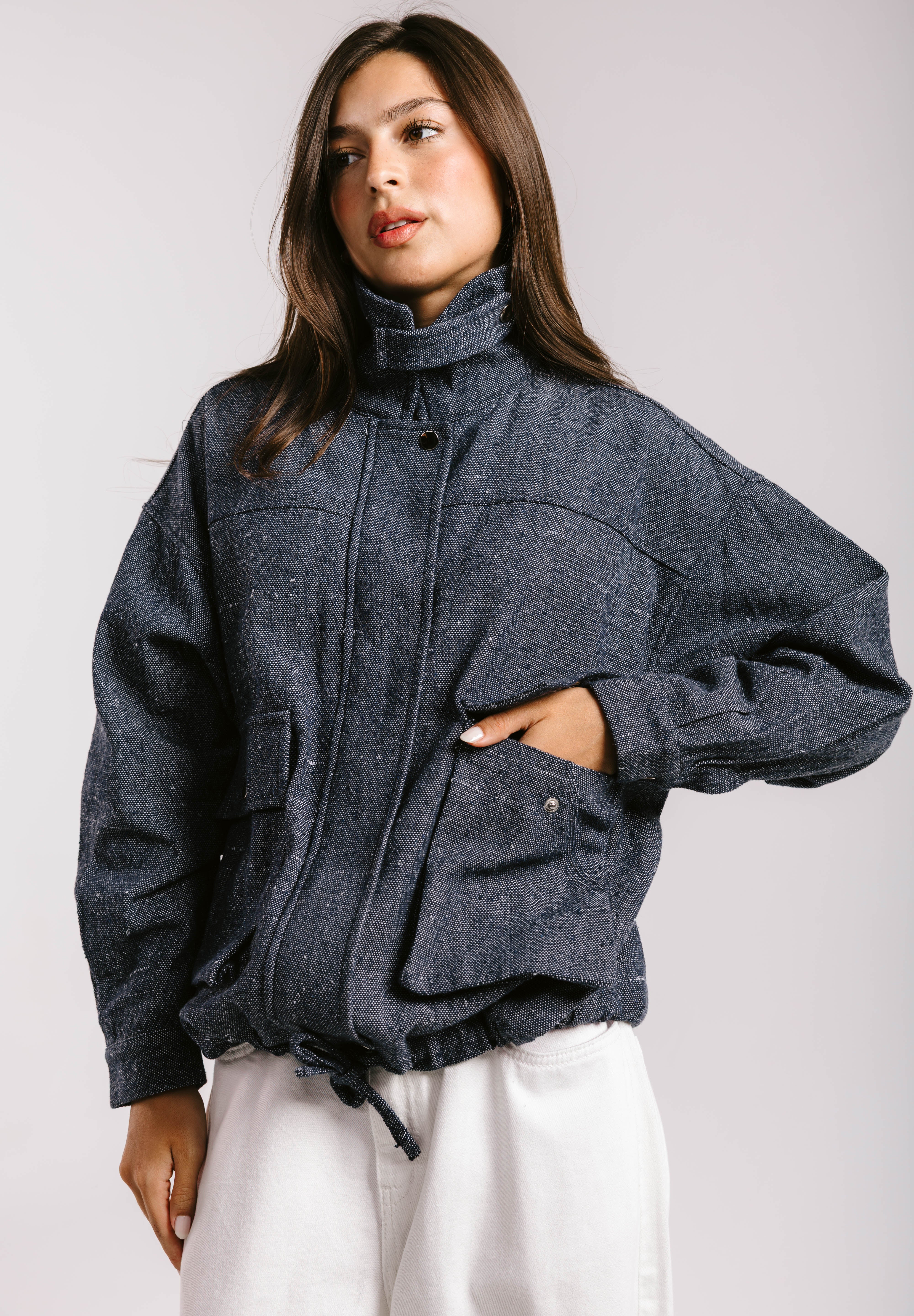 EGY Nile Jacket Navy - AB ESSENTIALS