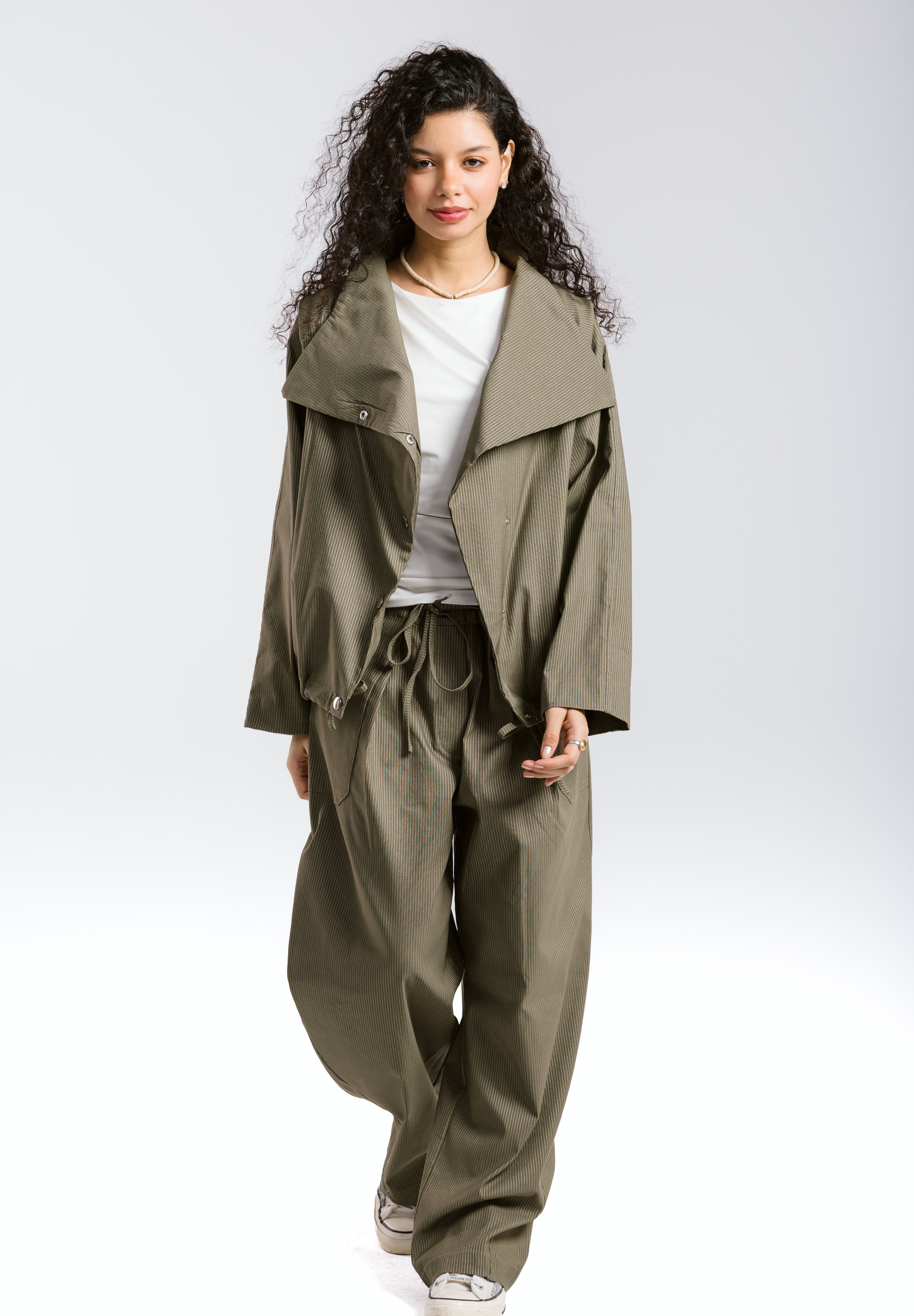 Falling Leaves Set Olive - AB ESSENTIALS