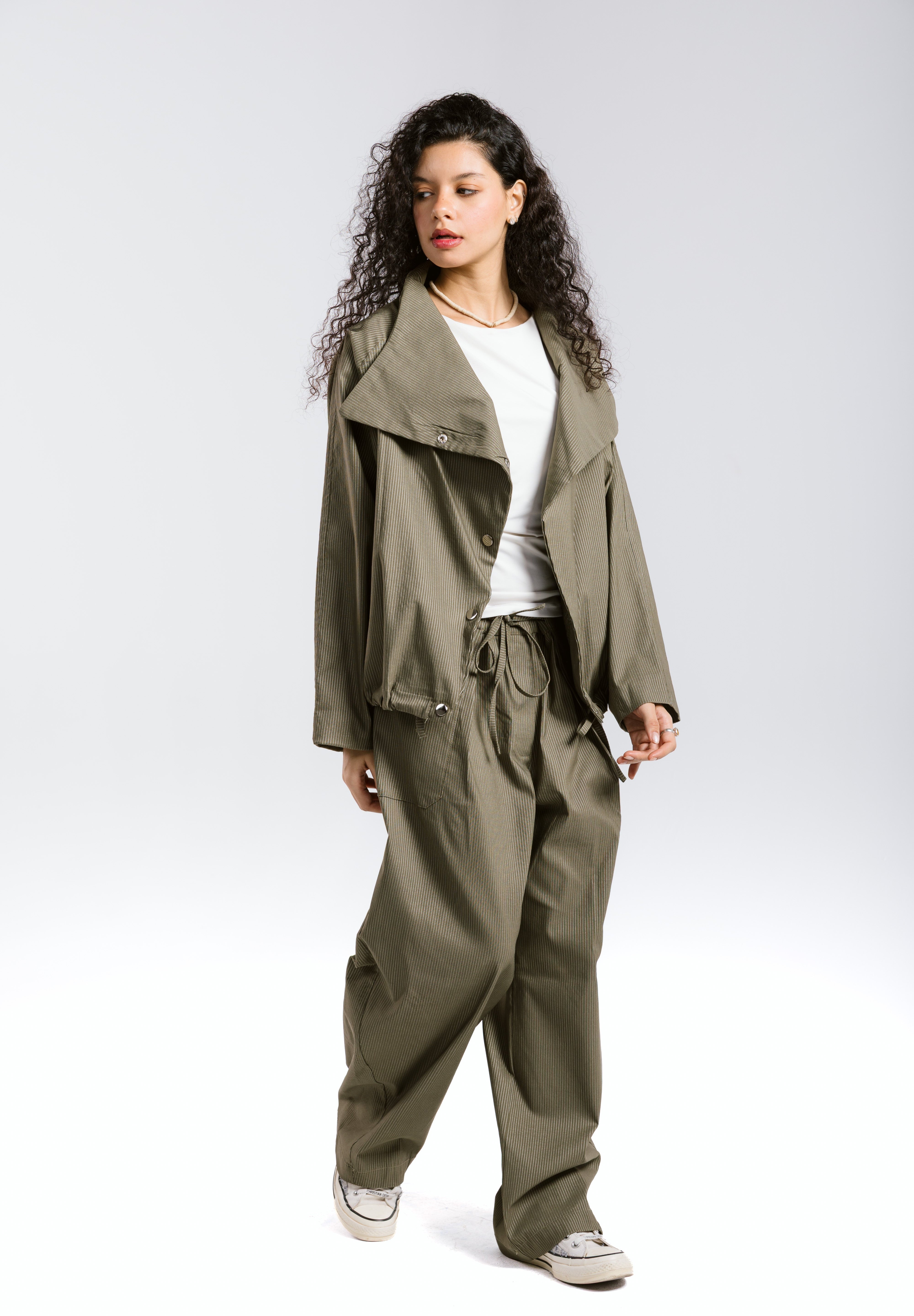 Falling Leaves Set Olive - AB ESSENTIALS