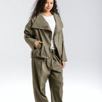 Falling Leaves Set Olive - AB ESSENTIALS