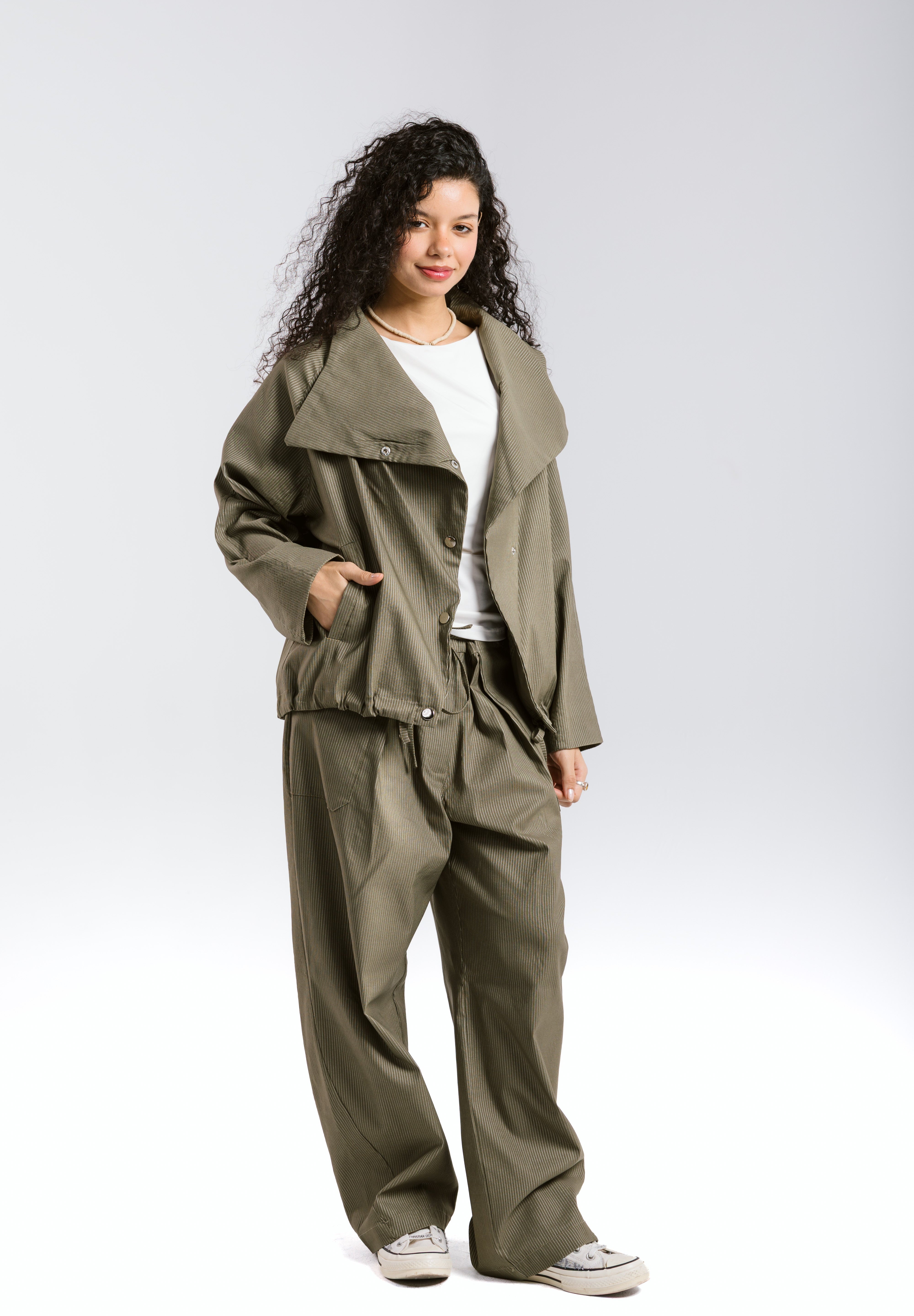 Falling Leaves Set Olive - AB ESSENTIALS
