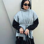 Fireside Knit Pullover Grey - AB ESSENTIALS