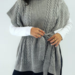 Fireside Knit Pullover Grey - AB ESSENTIALS
