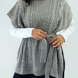 Fireside Knit Pullover Grey - AB ESSENTIALS