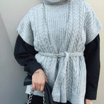Fireside Knit Pullover Grey - AB ESSENTIALS