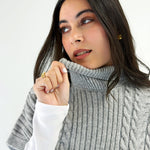 Fireside Knit Pullover Grey - AB ESSENTIALS