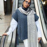 Fireside Knit Pullover Navy - AB ESSENTIALS