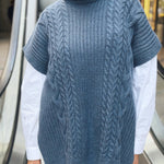 Fireside Knit Pullover Navy - AB ESSENTIALS