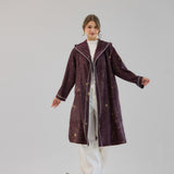 Glitter Cardigan Burgundy - AB ESSENTIALS