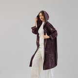 Glitter Cardigan Burgundy - AB ESSENTIALS