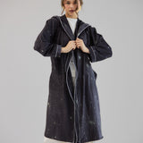 Glitter Cardigan Dark Grey - AB ESSENTIALS