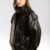 Main Leather Jacket Black - AB ESSENTIALS