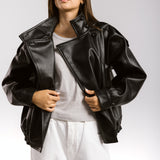 Main Leather Jacket Black - AB ESSENTIALS
